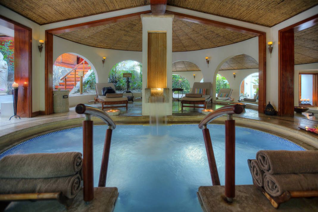 The spa at Tabacon Thermal Resort & Spa in Costa Rica.