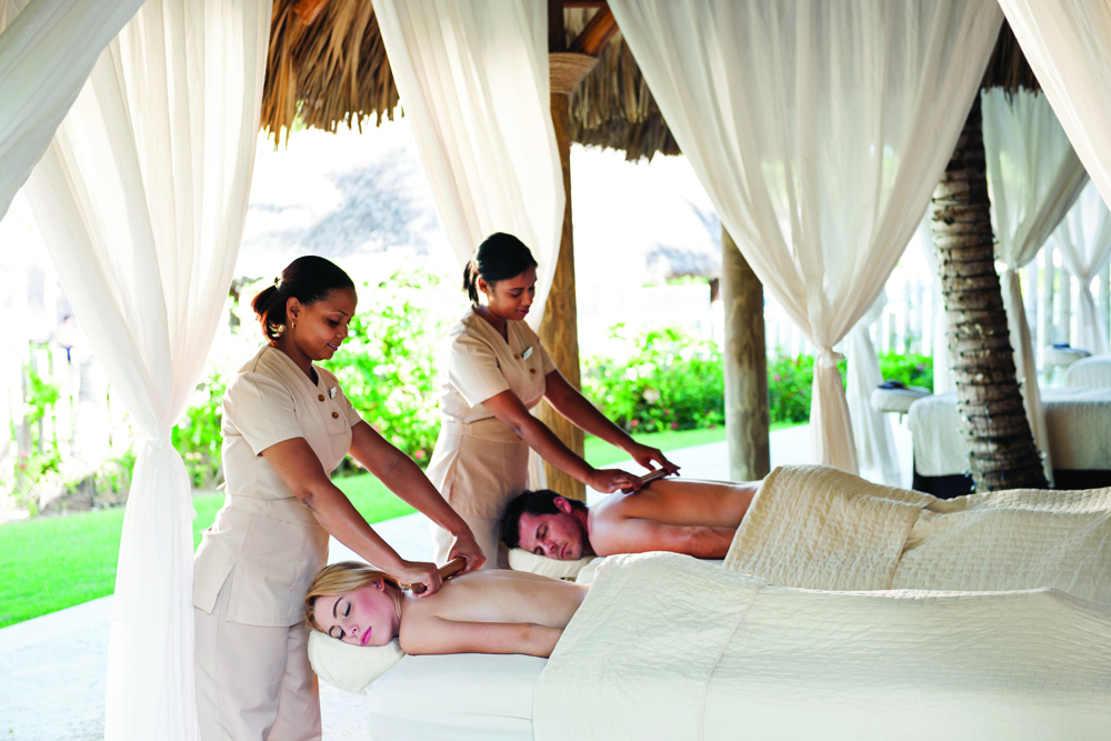 Guests can opt for a couples massage at Barcelo properties.