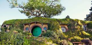 On the Hobbiton Movie Set tour, guests go on a fully guided Middle-earth adventure around the 12-acre set in the Waikato region on New Zealand’s North Island. (Photo credit: Sara Orme)