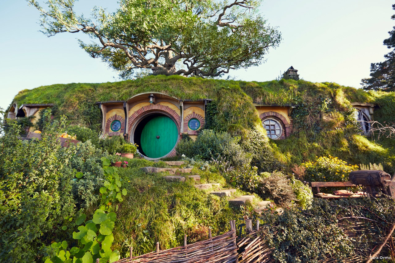 On the Hobbiton Movie Set tour, guests go on a fully guided Middle-earth adventure around the 12-acre set in the Waikato region on New Zealand’s North Island. (Photo credit: Sara Orme)