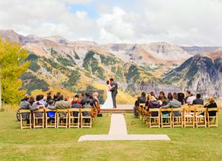 Telluride Ski Resort offers several wedding venues.