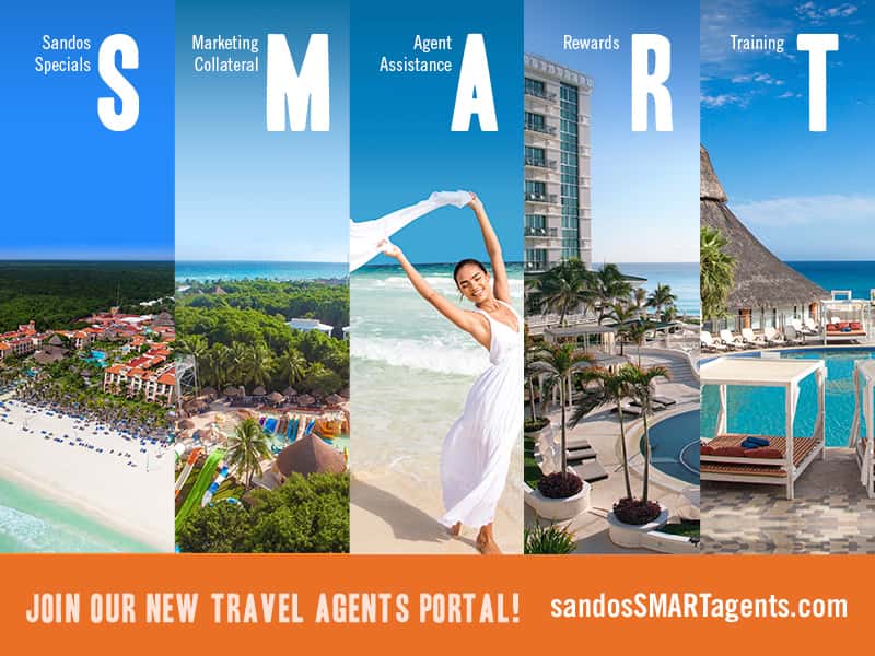 Sandos Hotels & Resorts has launched a new travel agent portal.
