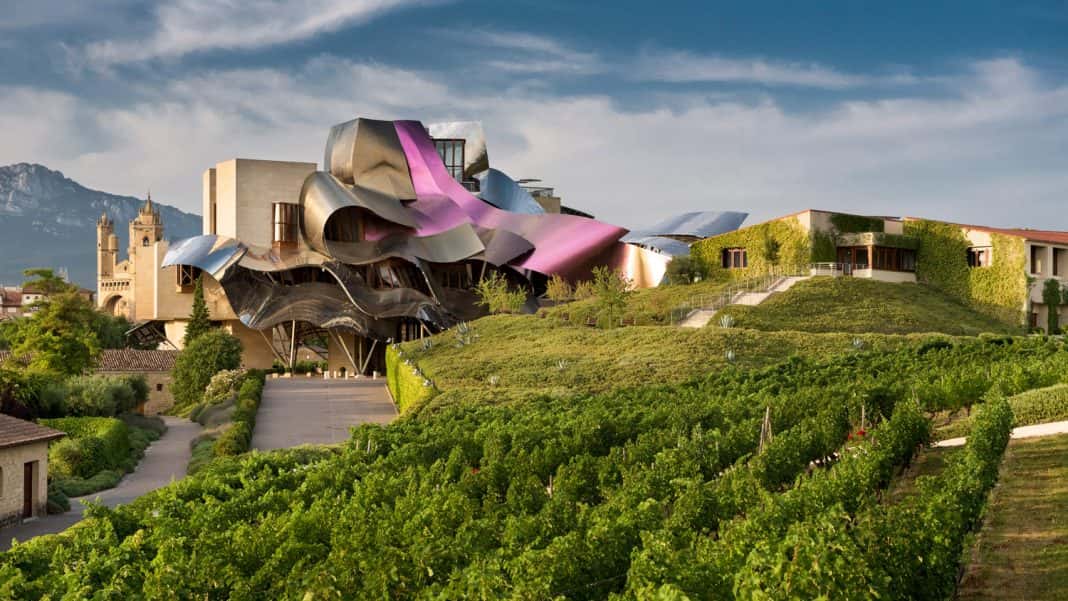 The Hotel Marques de Riscal in Elciego, Spain is part of Marriott International's  Luxury Collection.
