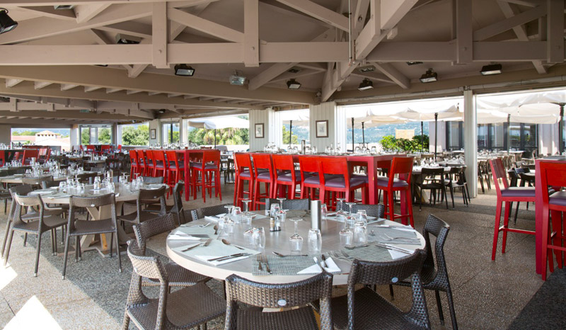 Guests of Club Med Opio en Provence can admire 360-degree views from La Provence restaurant's open-air terrace. 