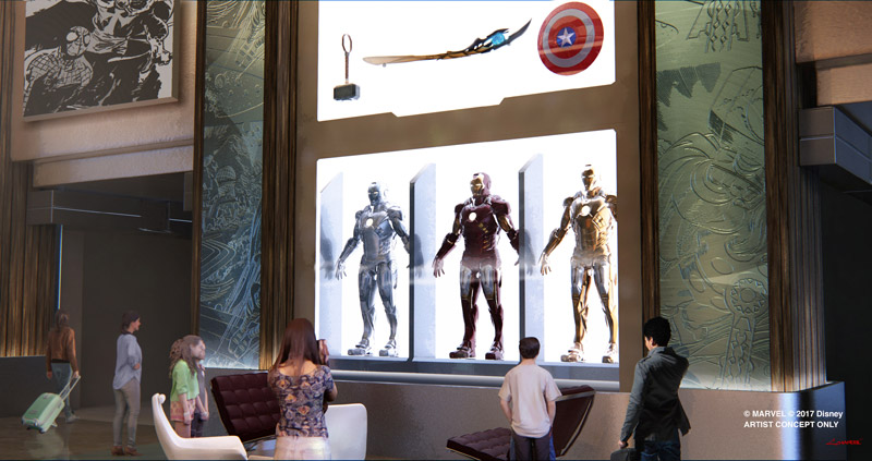 Guests will be able to explore the Marvel Universe at Disneyland Paris.