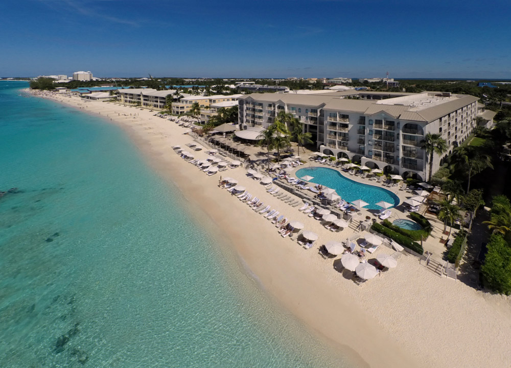 The Grand Cayman Marriott Beach Resort.