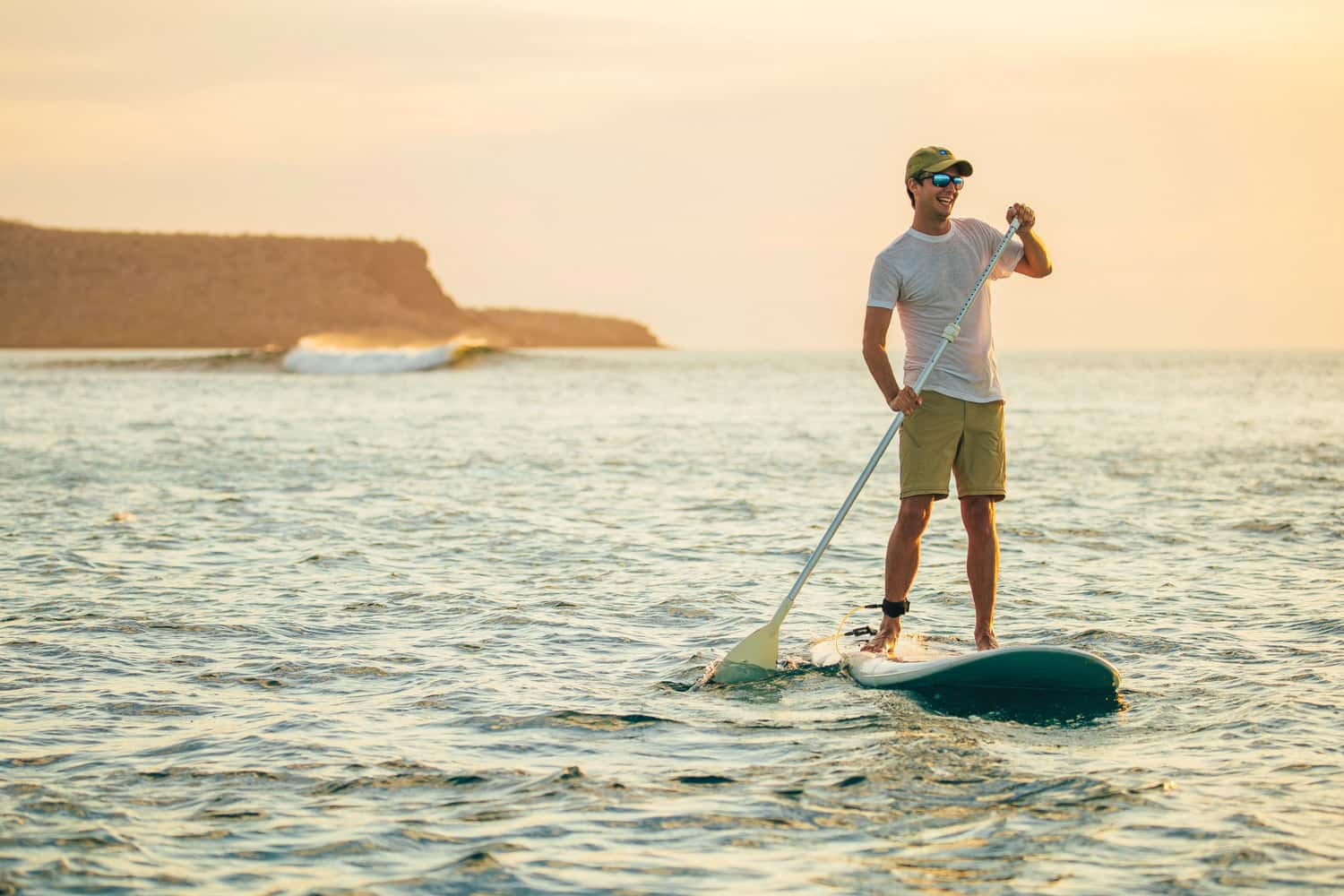 Guests can try SUP (Stand Up Paddleboard) on Lindblad Expeditions-National Geographic's 3- and 4-day sailings in the Sea of Cortez.