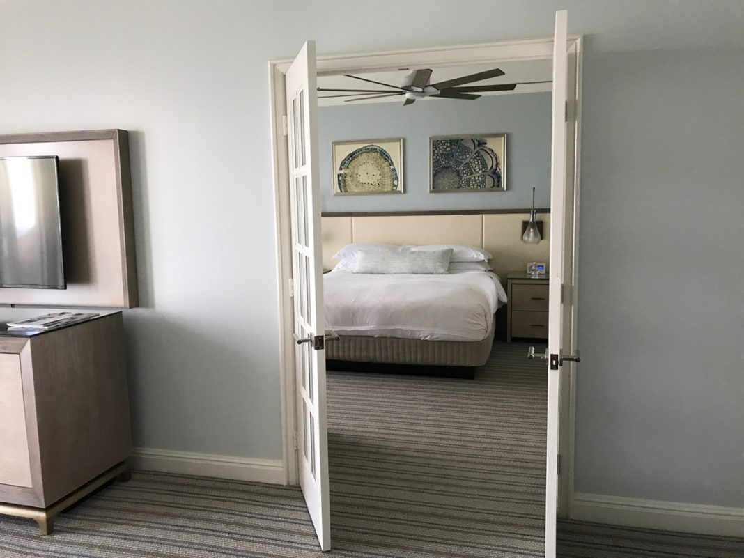 The 1-bedroom suite at The Ritz-Carlton Key Biscayne.