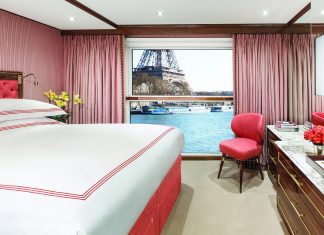 Accommodations with a view on board the Joie de Vivre.