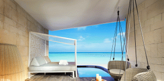 Some guestroom terraces at the TRS Coral Hotel will overlook the ocean and have a private pool.