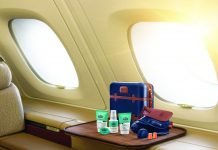 Qatar Airways is offering its First and Business Class passengers luxury amenity kits.