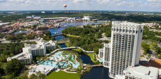 Hilton Orlando Buena Vista Palace is one of several resorts in the Disney Springs area offering holiday discounts.