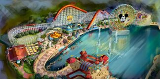 A rendering of what guests can expect at the new Disneyland Pixar Pier. (Photo courtesy of Disneyland.)