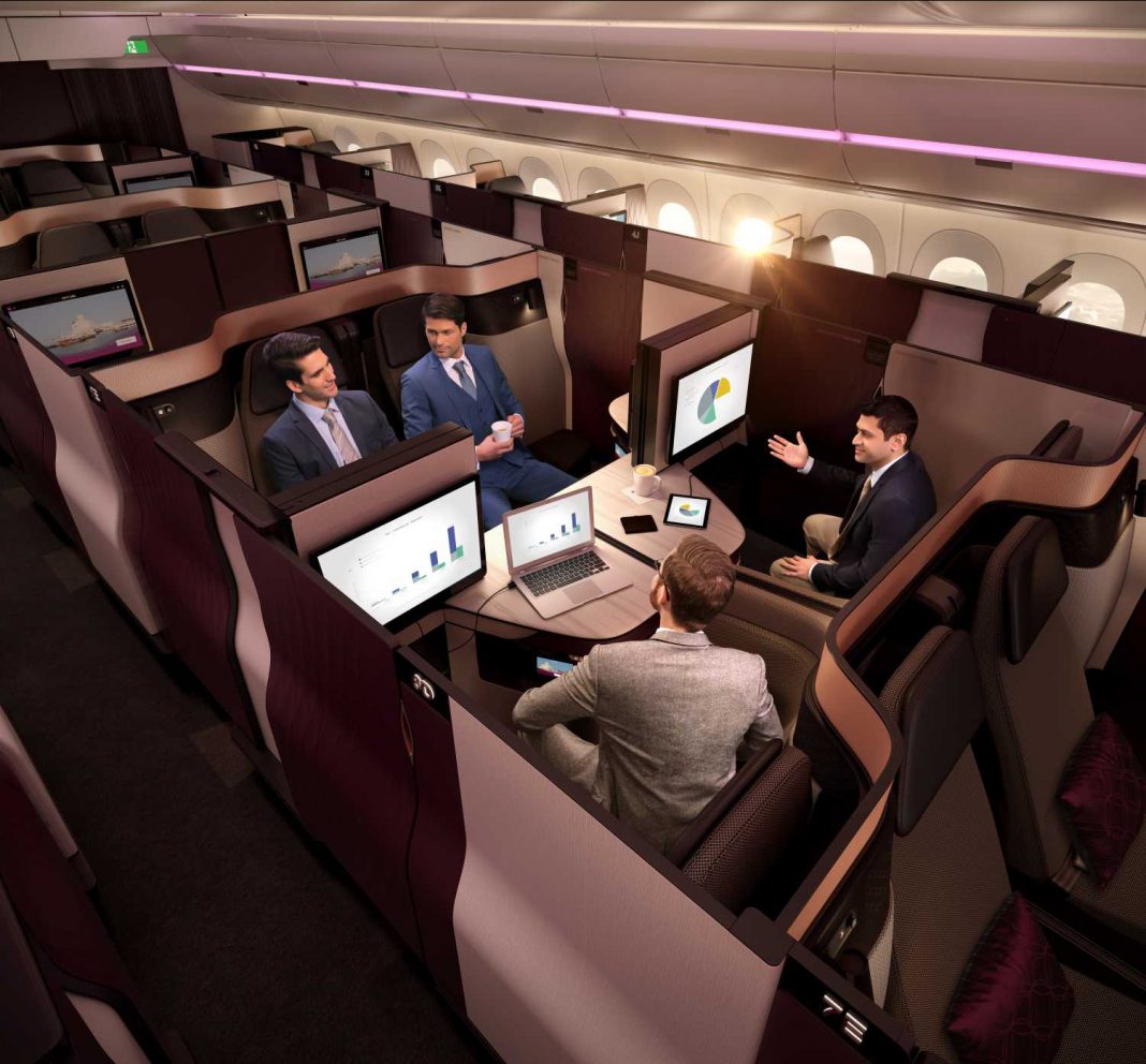 Qatar Airways' Qsuites are coming to two U.S. cities in the next coming months.