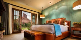 Colorado's red rock canyons will provide the backdrop of Gateway Canyons Resort & Spa's Winter Wellness Weekend.