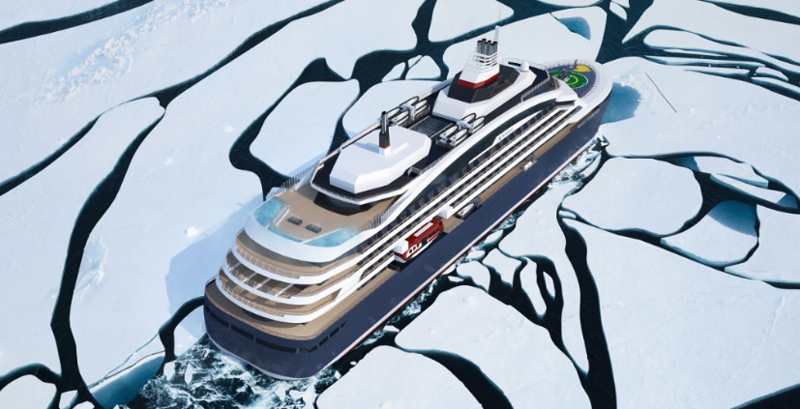 The Ponant Icebreaker will lead guests on polar expeditions after its delivery in 2021.