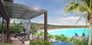 Pavilion-style suites at the Rosewood Half Moon Bay Antigua will offer ocean views when the property opens in 2021.