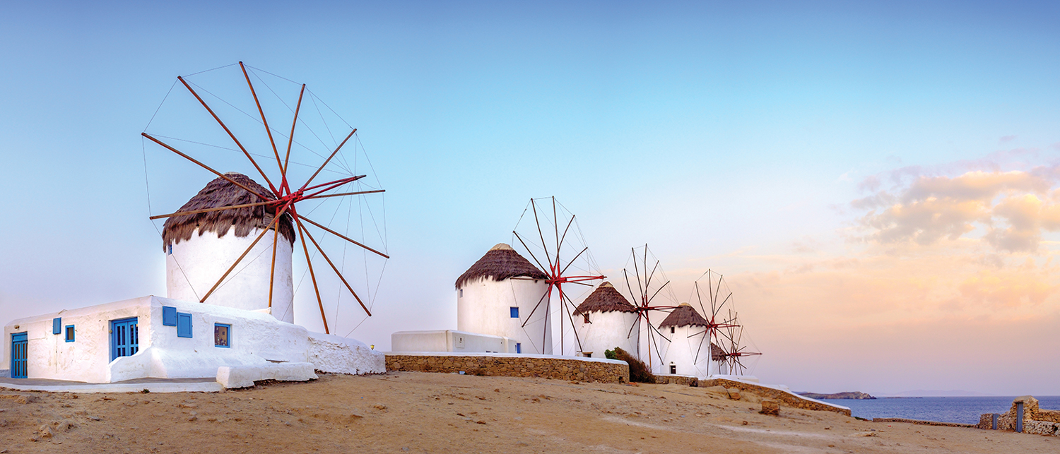 Mykonos is one of several Greek islands travelers can visit on one of Travel Impressions' new itineraries.