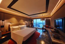 Accommodations at the new Conrad Bengaluru in India.