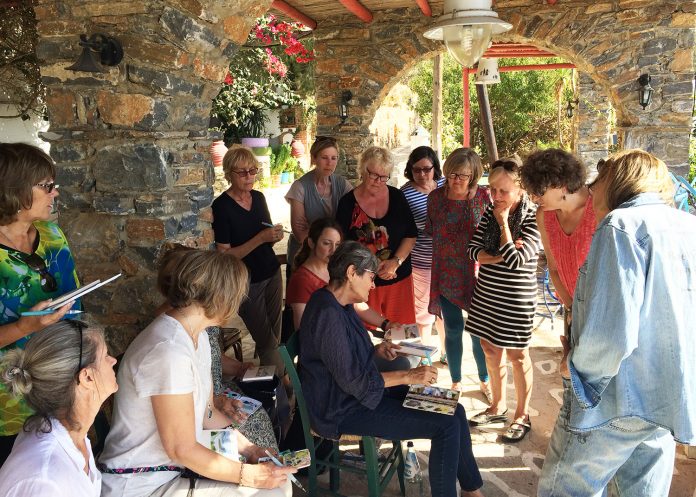 Art Walk Greece Travelers on an Art Walk will hone their craft while learning from artist-teachers and their fellow students.
