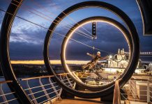 Passengers can go ziplining while sailing the Caribbean on board MSC Seaside.