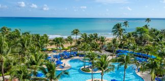 The Wyndham Grand Rio Mar Puerto Rico Golf Resort is one of several properties with reopening dates coming up son.