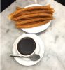 The famous churros and hot chocolate at the Chocolateria San Gines—a must do!
