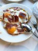 Huevos Rotos (Broken Eggs) at El Espejo—a perfect lunch spot.