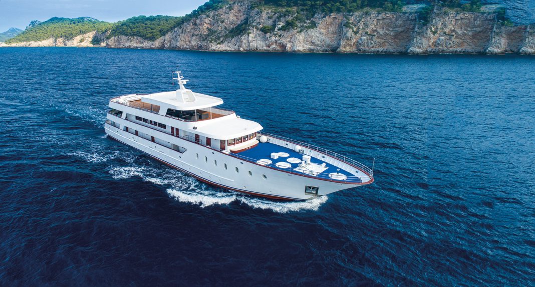 Guests on Emerald Waterways' first ocean cruise will sail aboard the MV Adriatic Princess II.