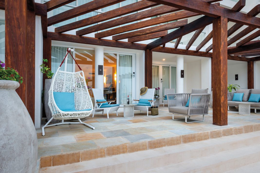 Walk Out suites at the newly transformed Playacar Palace.