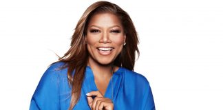 Queen Latifah, the godmother of Carnival Cruise Line's Carnival Horizon.