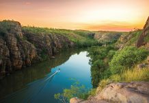 Nitmiluk Gorge in Australia’s Northern Territory. (Tourism NT)