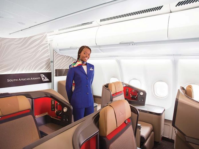 South African Airways is the most awarded airline on the African continent.