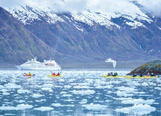 Windstar Cruises is sailing to Alaska, an ideal spot for active honeymooners.