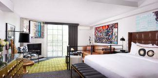 Travelers booking the Pride Summer Package at Montrose West Hollywood will stay in one of the property's recently redesigned guestrooms.