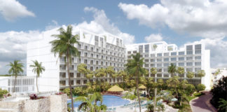 Renderings show the newly restored Sonesta Maho Beach Resort, Casino & Spa.