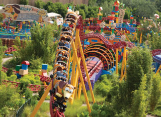 Hollywood Studios’ Toy Story Land offers whimsical rides ideal for the whole family.