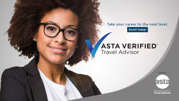 ASTA Verified Travel Advisor (