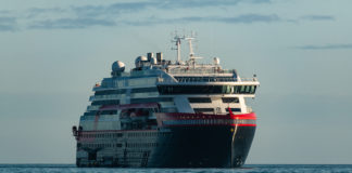 Hurtigruten launches first hybrid electric-powered expedition ship.
