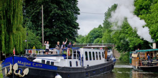 European Waterways hotel barge charters perfect for families