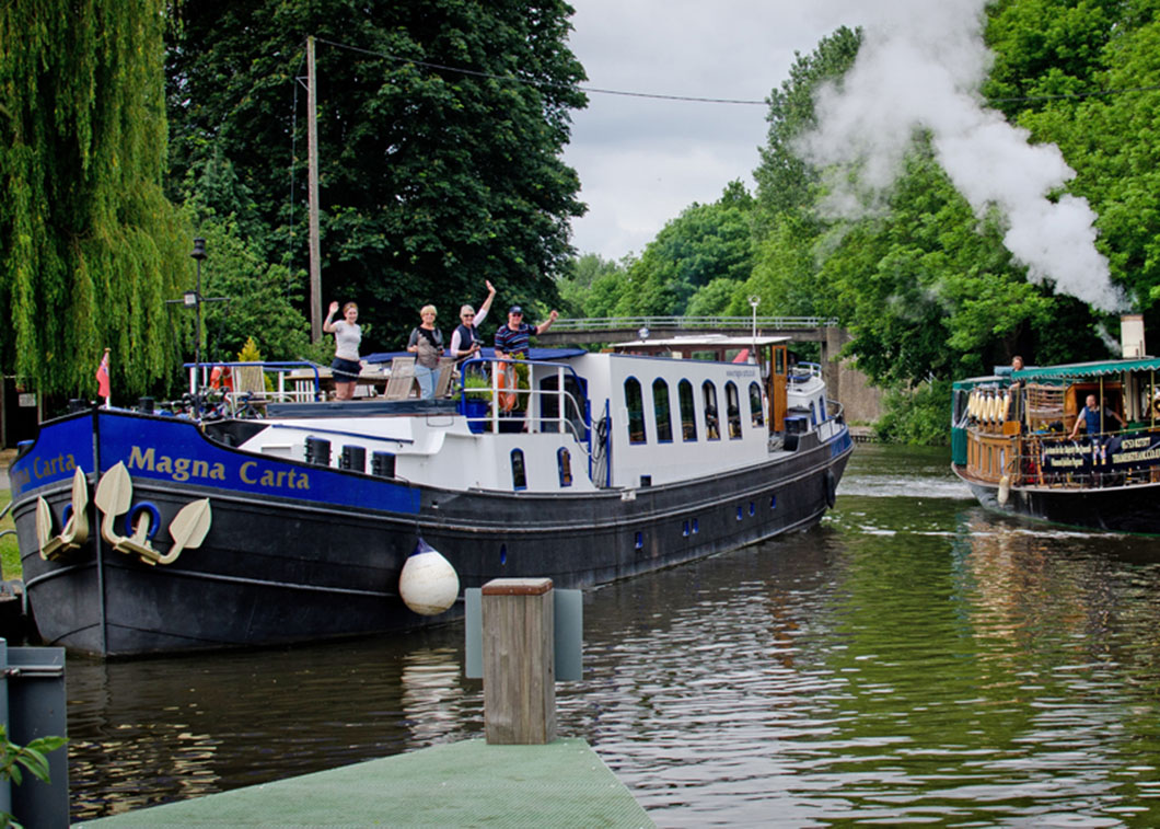 European Waterways hotel barge charters perfect for families