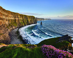 Cliffs of Moher at sunset, Co. Clare
