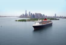 Queen Mary 2 in New York.