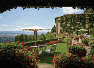Villa San Michele, A Belmond Hotel, outside of Florence, Italy.