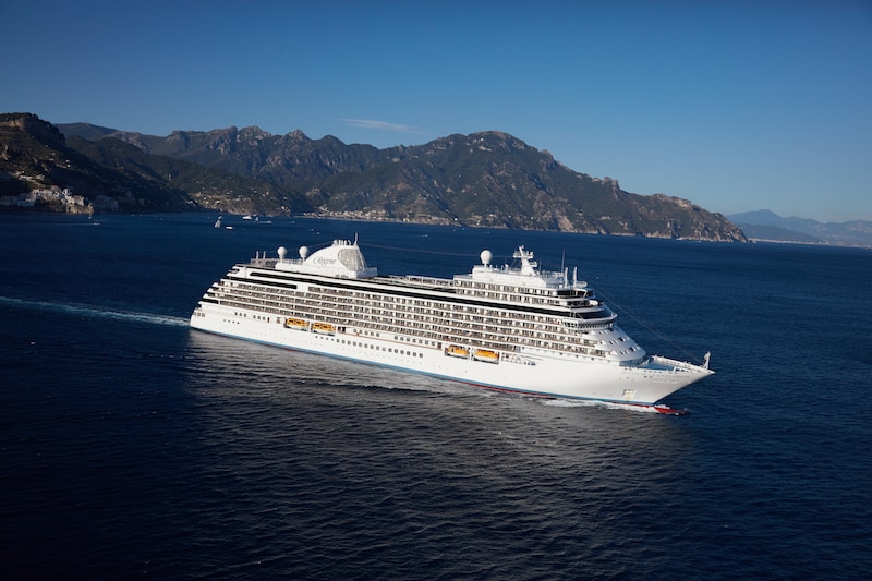 Regent Seven Seas Cruises Explorer in Sorrento.