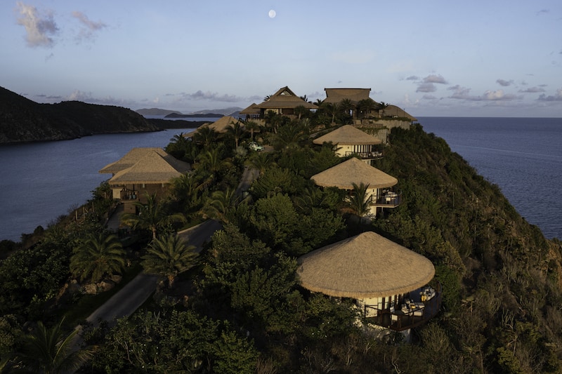 The Village at Mosquito Island (Photo courtesy of Virgin Limited Edition)