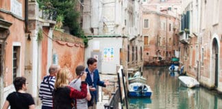 Venture Ashore Venice Gondola Walking Tour.