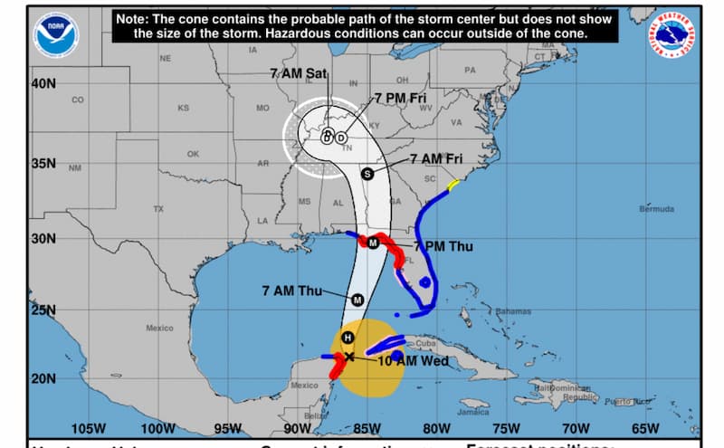 Helene Threatens Tourism in Florida Panhandle