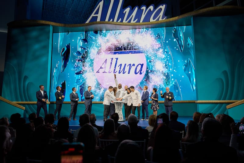 Oceania Allura Officially Christened at PortMiami